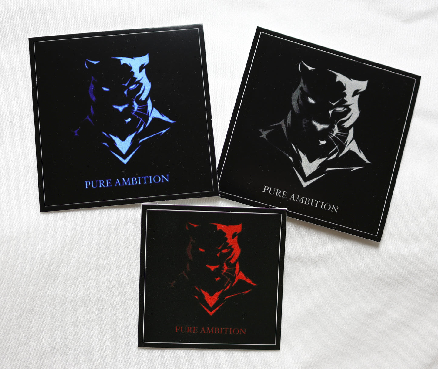 Pure Ambition Panther Logo (3 Pack)