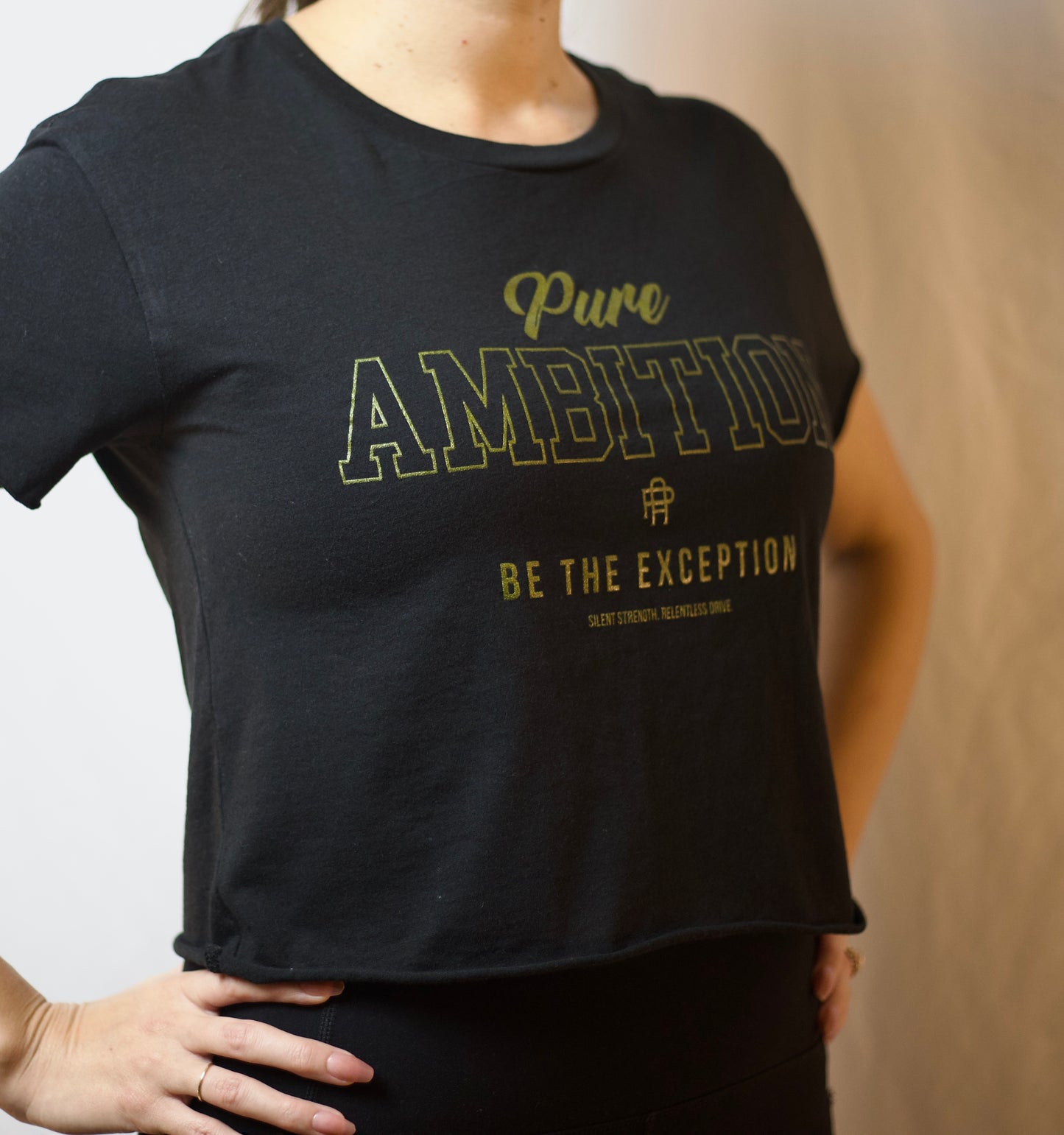 "Classic" Pure Ambition Women's Crop Top